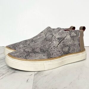 Toms Paxton Snakeskin Slip On Sneaker 9